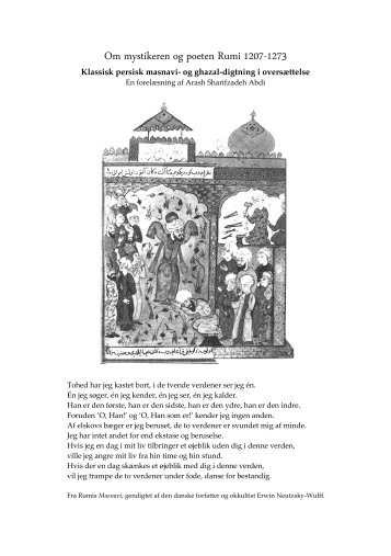 rumi digte på dansk rumi digte på dansk